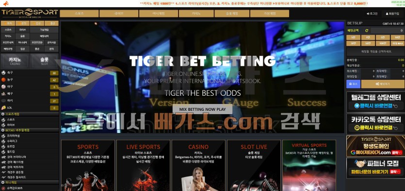 온라인 도박 사이트 타이거 [tiger6666.net]